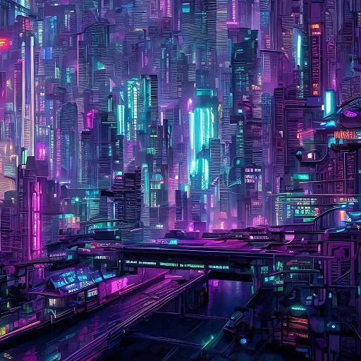 AI繪畫科幻圖片4